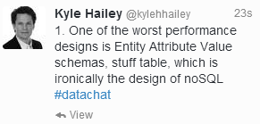 Hailey EAV Can Lead To Bad Design