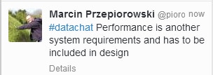 Przepiorowski Performance Must Be Design Requirement