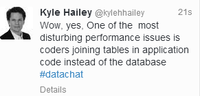 Hailey Coders Join Tables Outside Database
