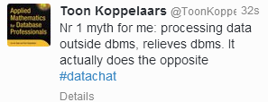 Koppelaars Myth In Data Outside Database