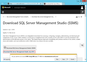 Installing SQL Server 2016 SSMS-figure2